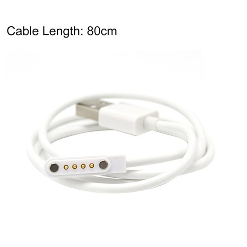 Charging Cable Lightweight Bendable Usb Charger Forfor 4pin Smart Watch Usb - Zdjęcie 5 z 8