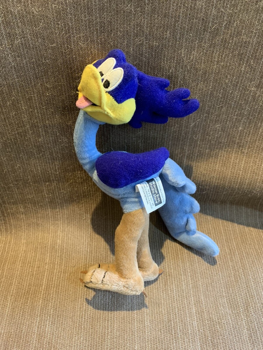 Warner Bros Looney Tunes Road Runner Plush Large 9 Inch Soft