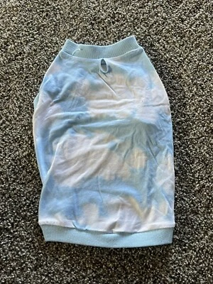 NWOT Old Navy blue and white tie dye dog shirt S - Image 1 of 4