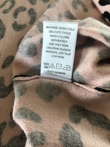 Jessica London 18-20 Open-Front Cardigan Pink & Black Animal Print NWOT - Picture 11 of 12