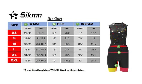 Women Sleeveless Suit Cycling Running Compression Tri Skinsuit Gel Padded - Picture 7 of 25