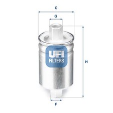 UFI (31.750.00) Kraftstofffilter für MG OPEL ROVER TOYOTA LOTUS LAND