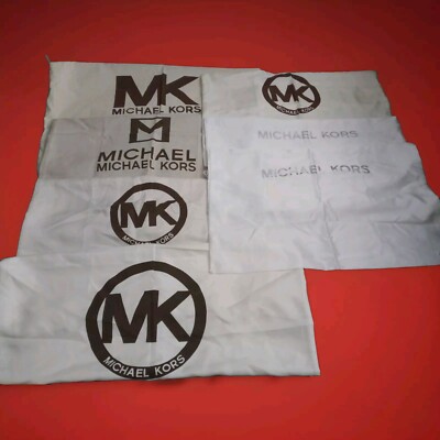 Michael Kors Draw String Protective Bag 7pc Lot
