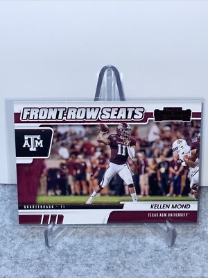 2021 Contenders Draft RED EXPLOSION FRONT ROW SEATS KELLEN MOND #18