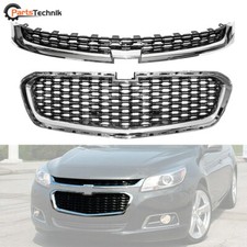 2pcs Front Uppercenter Grill Bumper Grille For 2014 2015 2016 Chevrolet Malibu 2pcs Front Uppercenter Grill Bumper Grille For 2014 2015 2016 Chevrolet Malibu