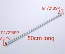 Shower hoses-Flexible Extra Short 50cm Long stainless steel shower hose++++