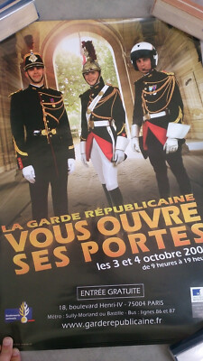 Poster Garde Républicaine - Neuf - Thème Gendarmerie