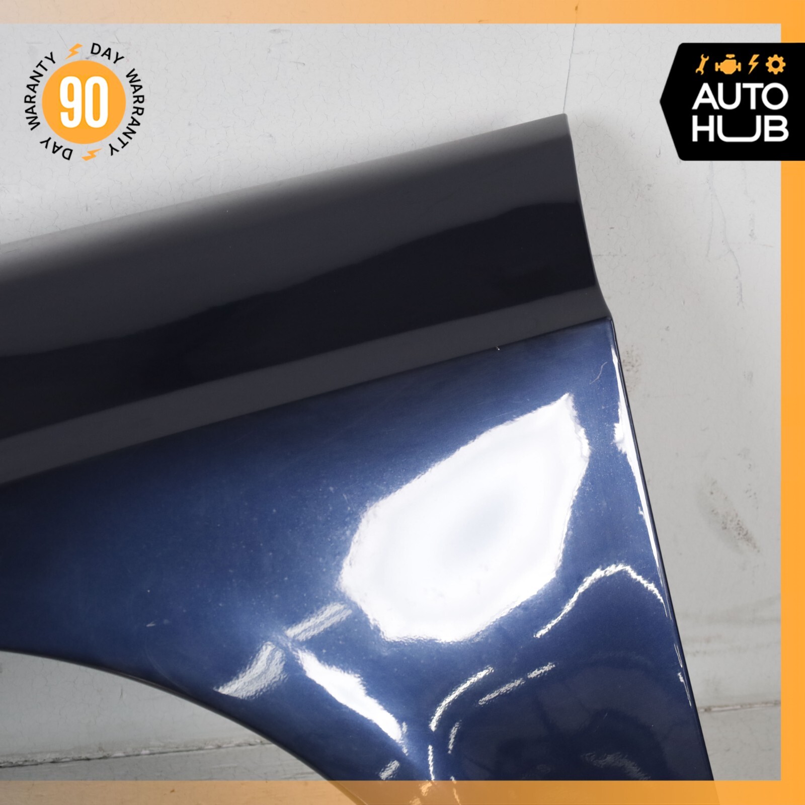 03-11 Bentley Continental GT GTC Left Driver Side Fender Assembly Blue OEM