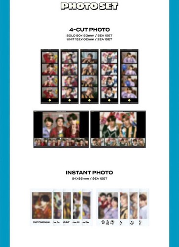 KIT DECORATIVO TXT 2023/Libro de Postales + Nota decorativa + Juego de fotos + Paquete de fiesta K-POP SELLADO - Imagen 5 de 13