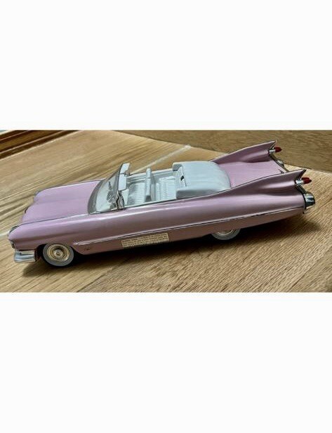 Collectible 1991 Jim Beam 1959 Pink Cadillac Eldorado Porcelain