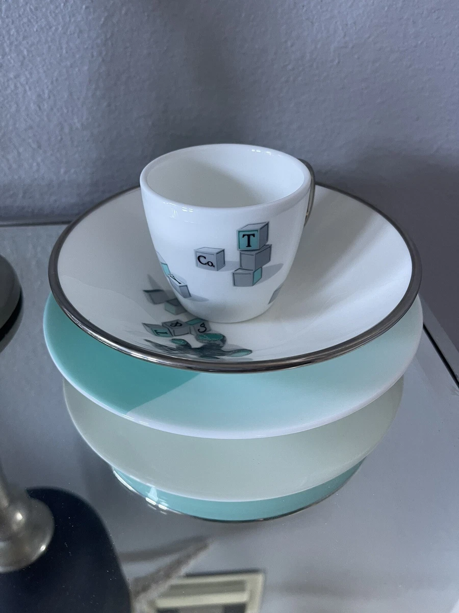 TIFFANY CO. BEAR AND BLOCK 3 PIECE BABY SET 44493 eBay