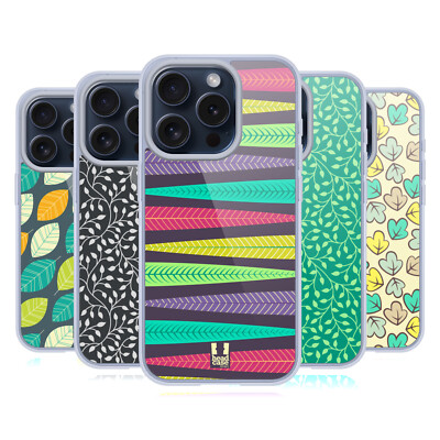 HEAD CASE DESIGNS LEAF PATTERNS 2 SOFT GEL CASE FOR APPLE iPHONE PHONES