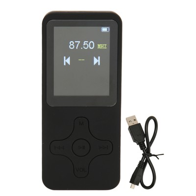 New MP3 Player BT 5.0 Video Playback FM Radio Electric Book Recorder Alarm Clock