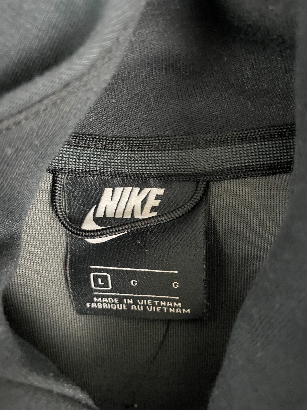 Nike Athletic Basic Jacket Mens Large Full Zip Ho… - image 16