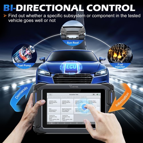 KFZ Vollständige System Diagnosegerät OBD2 Scanner Bewegungstest Bewegungstest - Bild 6 von 12