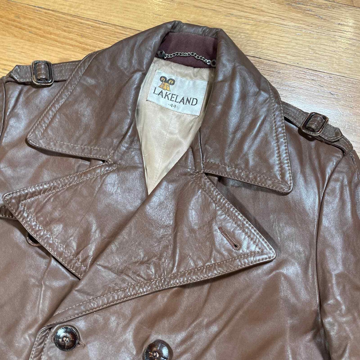 Vintage 60s Lakeland Leather Trench Coat | eBay Vintage 60s Lakeland Leather Trench Coat | eBay