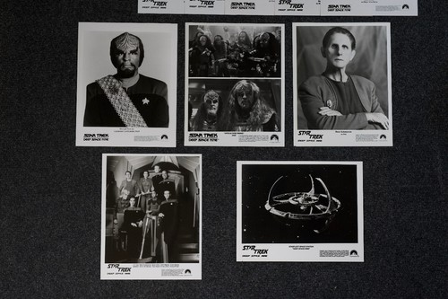 Bundle/Job Lot, Star Trek Deep Space Nine, Press B&W 8x10" Photographs x10(3612) - Picture 2 of 3