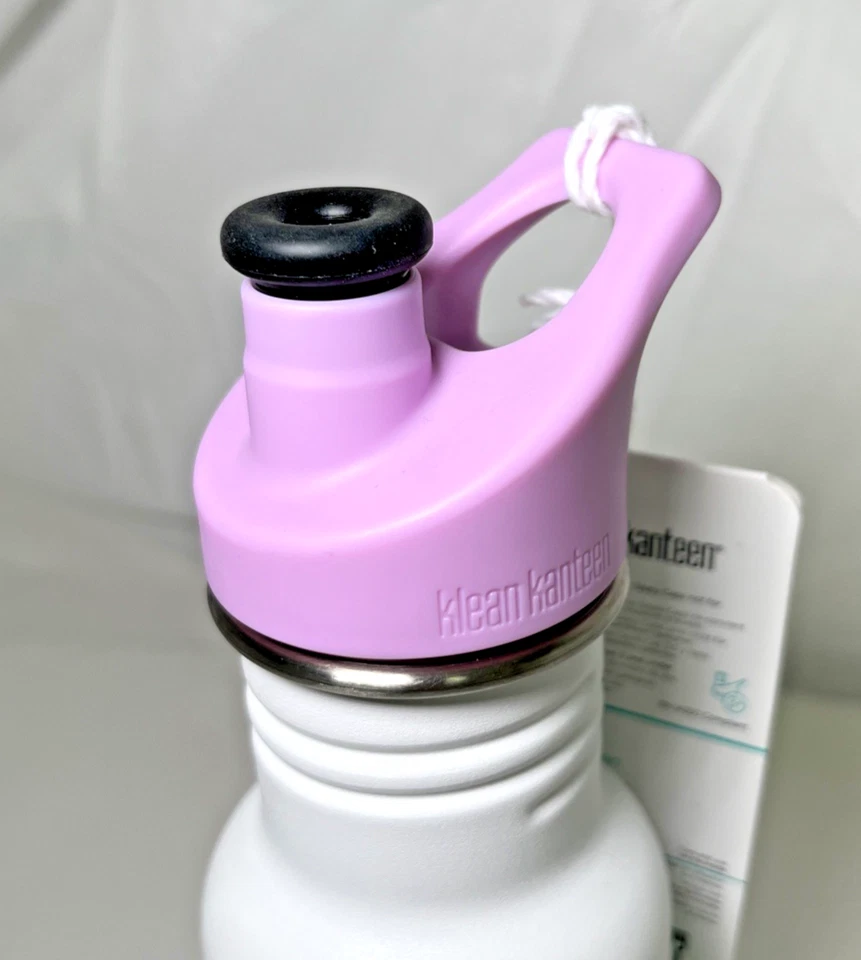 Botella Klean Kanteen Kids 12 oz - acero inoxidable con tapa deportiva - sirena Foto 3 de 4