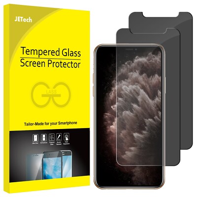JETech Privacy Screen Protector for iPhone 11 Pro/XS/X 5.8-Inch, 2-Pack