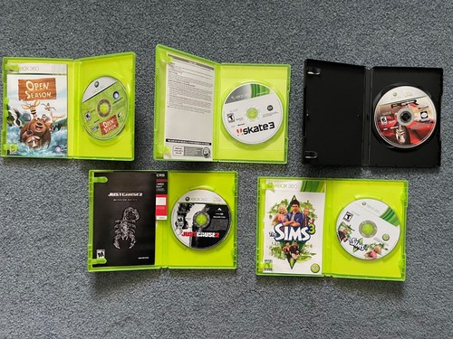 Xbox 360 Game Lot of 5: Just Cause2, Sims3, Skate3, PGR Racing, Open Season - Picture 3 of 3