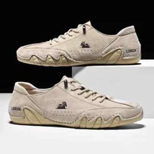 Men's Casual Shoes Sneakers Low Top Comfortable Loafers Moccasin Walking Shoes