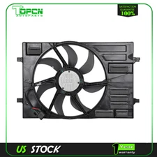 Electric Radiator Cooling Fan Assembly Fits VOLKSWAGEN GTI 2015-2020 JETTA 2019