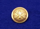 Civil War Era Lutheran College?? Unidentified Brass Uniform Button Alberts #UU60