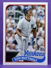 Don Mattingly N.Y. Yankees 2024 Topps Baseball 35th Anniversary Insert #89B-80