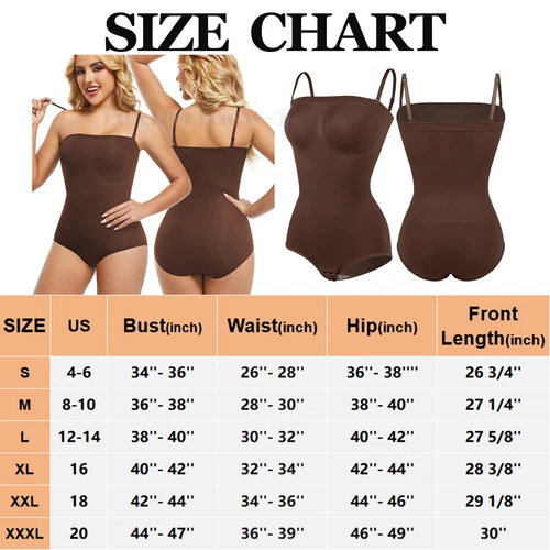 Bauchkontrolle Bodysuit Slip Sculpting Shaper Tank Top Bodys Snatched Waist - Bild 65 von 66