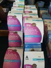 leggs sheer comfort/silken mist Semi Opaque Leg pantyhose A Nude 76004