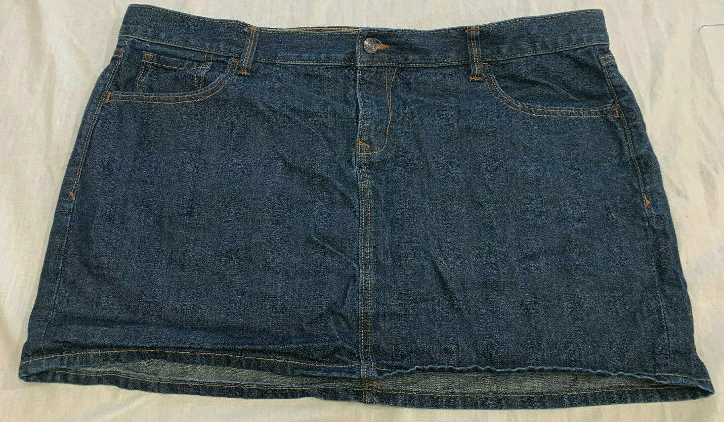 OLD NAVY WOMENS JEANS SKIRT SIZE 18