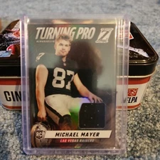 2023 Panini Zenith - Turning Pro Memorabilia #TPM-MMR Michael Mayer (MEM, RC)
