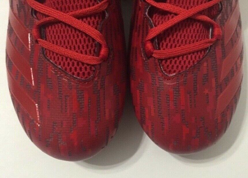 Adidas Freak X Kevlar Mid Football Stollen dreifach rot Herren Größe 10