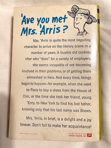 Mrs 'Arris Goes to Paris Mrs 'Arris Goes to New York Paul Gallico 1962 PB Humor - Picture 2 of 9