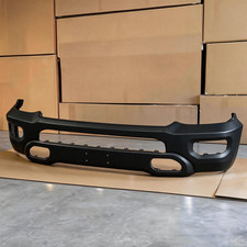 1-piece Front Bumper Face Bar For Dodge Ram 1500 2019-2024 W Fog Holes Black