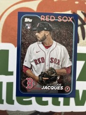 2024 Topps Series 1 - Joe Jacques #187 Royal Blue (RC)