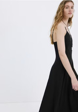 NWT Mango A-line Linen Dress