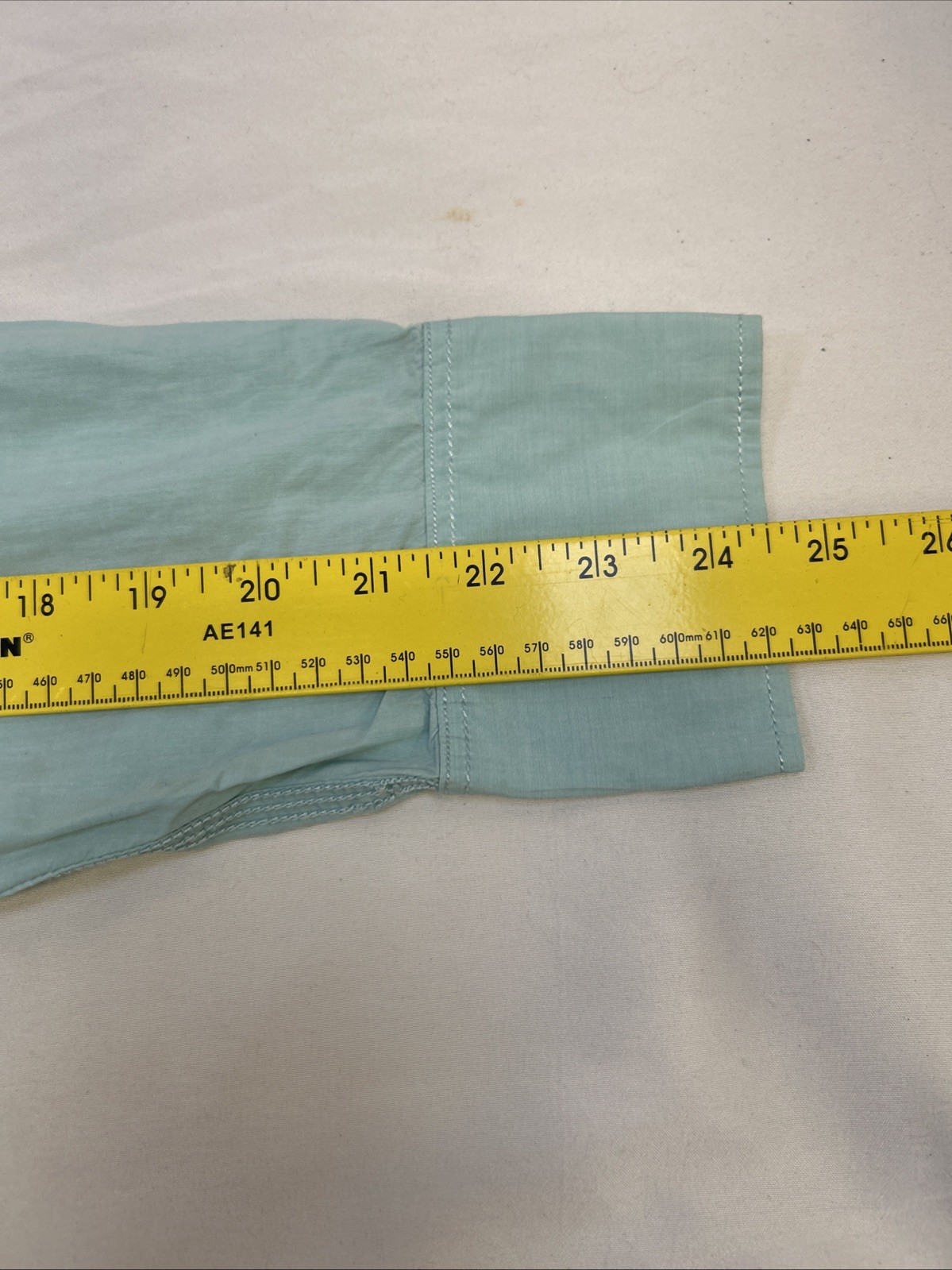 Robert Graham Button Up Blue Solid Long Sleeve Ca… - image 8