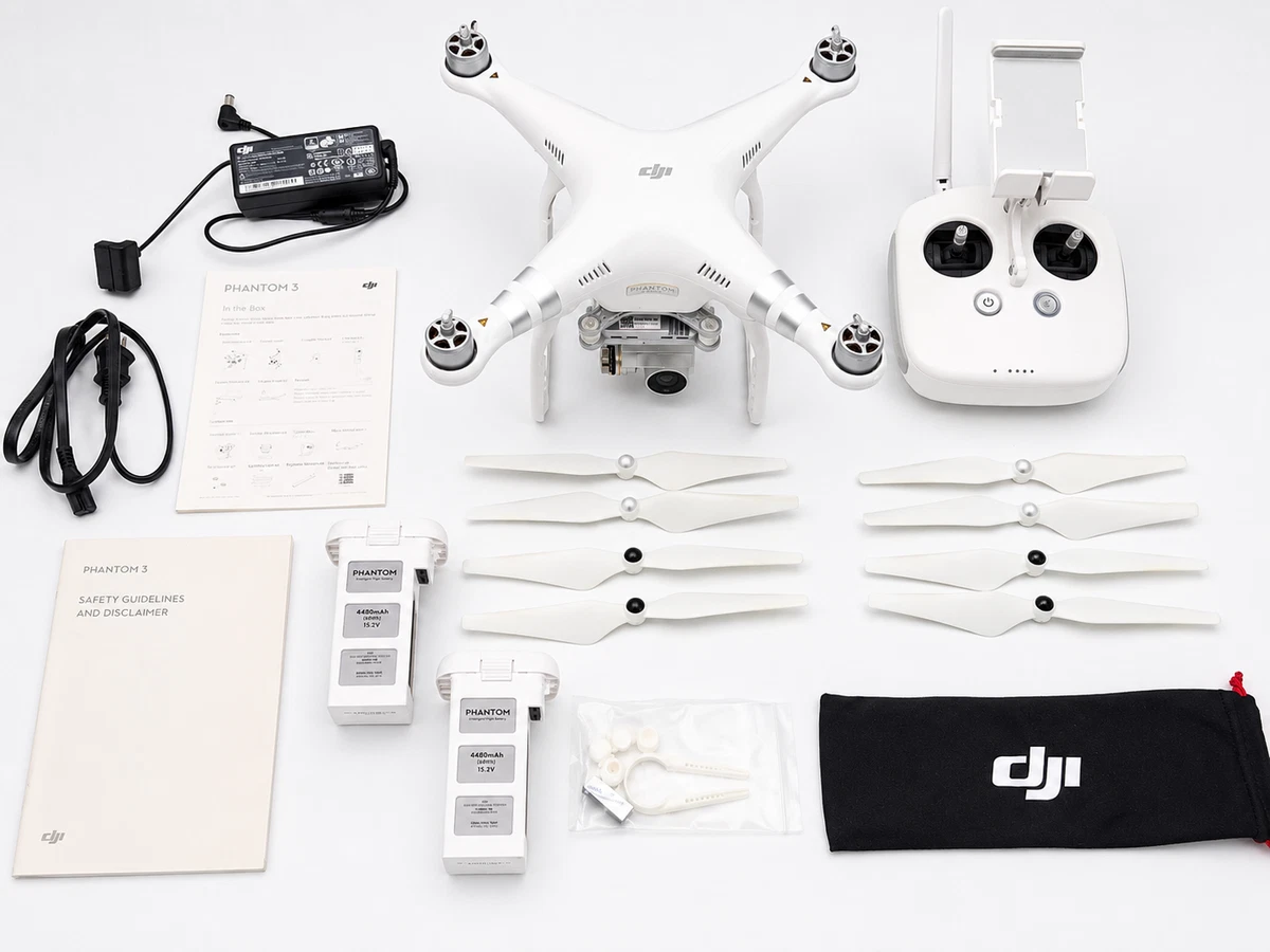 DJI Phantom 3 Advanced 4K HD Video Recording Camera Drones for