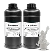 FLASHFORGE 3D Printer Resin LCD UV-Fast-Curing Resin NEW 2PK