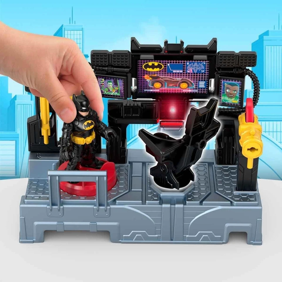 Игровой набор Fisher-Price Imaginext DC Super Friends, Batman Toys Bat Command Center - Изображение 2 из 4