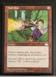 Null Rod - Weatherlight - MTG