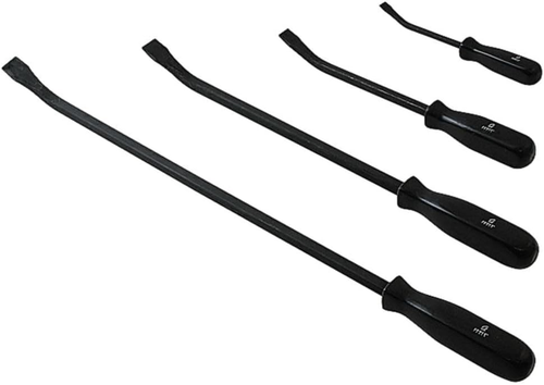 SUNEX TOOLS 9704 Pry Bar Set con Maniglie Ergonomiche, 4 Pezzi - Foto 6 di 11