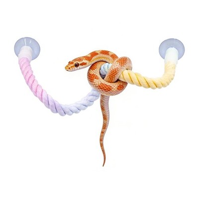 Snake Enrichment Ball Python Tank Accessories Gradient Climbing Decoration Rope