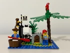 Vintage LEGO Pirates #6260 SHIPWRECK ISLAND 100% Complete with Instructions