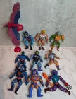 Vintage MOTU Masters of the Universe Figure Lot He-Man Skeletor Webstor