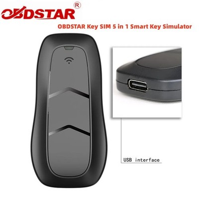 OBDSTAR 5 In 1 Key SIM Smart Key Simulator for Toyota For X300 DP Plus/X300 Pro4