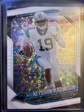 2025 Panini Prizm #264 Keyshawn Johnson White Disco