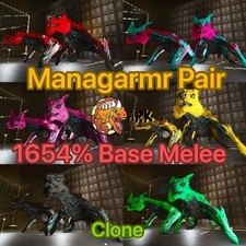 Managarmr 1654% Melee Color Clone Pair ASA🔥Survival Ascended PVE