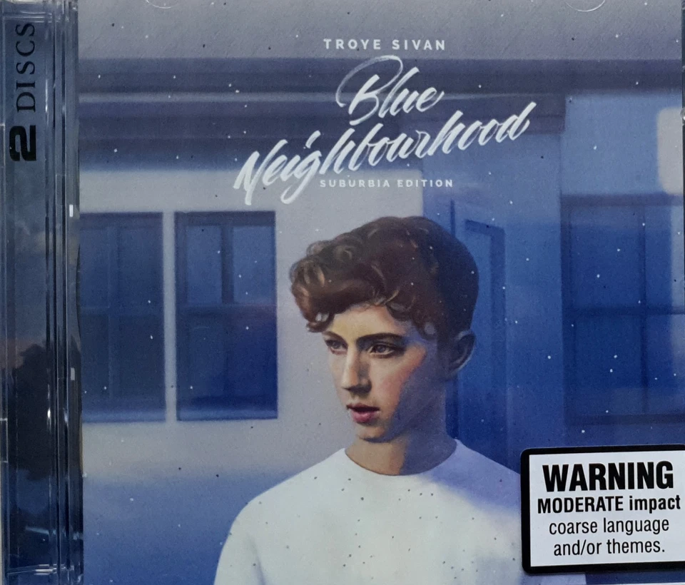 Troye Sivan-Blue Neighbourhood Suburbia Edition 2CD + Bolso de Mano 2015 Solo Australia Foto 3 de 4